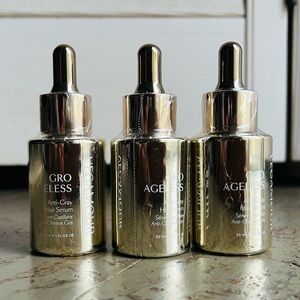 Vegamour Gro Ageless Anti-Gray hair serum, 3 bottles SEALED